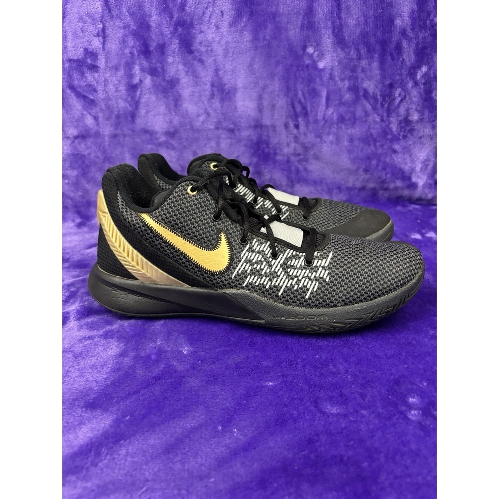 ⭐️ Nike Kyrie Flytrap 2 Basketball Shoes – Size 12 – AO4436-004 – Black Gold
